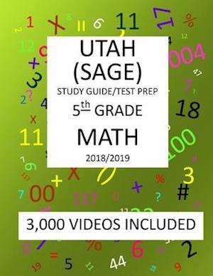 5th Grade UTAH SAGE, 2019 MATH, Test Prep