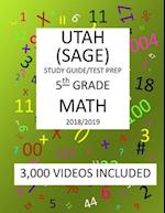 5th Grade UTAH SAGE, 2019 MATH, Test Prep
