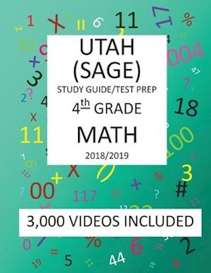 4th Grade UTAH SAGE, 2019 MATH, Test Prep