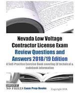 Nevada Low Voltage Contractor License Exam Review Questions and Answers