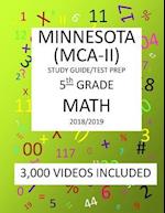 5th Grade MINNESOTA MCA-II, 2019 MATH, Test Prep