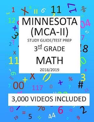 3rd Grade MINNESOTA MCA-II, 2019 MATH, Test Prep