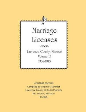 Lawrence County Missouri Marriages 1936-1943