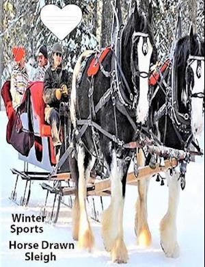 Winter Sport Horse Drawn Sleigh: Text on back Cover