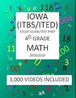 4th Grade IOWA ITBS ITED, 2019 MATH, Test Prep