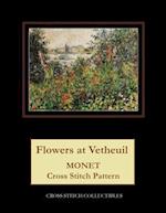 Flowers at Vetheuil: Monet Cross Stitch Pattern 