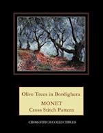 Olive Trees in Bordighera: Monet Cross Stitch Pattern 