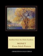 Antibes from the Dalis Gardens: Monet Cross Stitch Pattern 