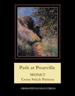 Path at Pourville: Monet Cross Stitch Pattern 