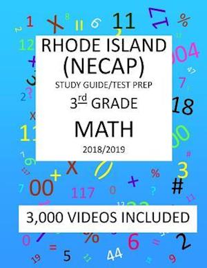 3rd Grade RHODE ISLAND NECAP TEST, 2019 MATH, Test Prep