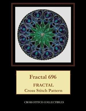 Fractal 696: Fractal Cross Stitch Pattern