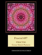 Fractal 697: Fractal Cross Stitch Pattern 