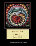 Fractal 698: Fractal Cross Stitch Pattern 