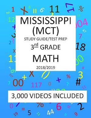 3rd Grade MISSISSIPPI MCT TEST, 2019 MATH, Test Prep