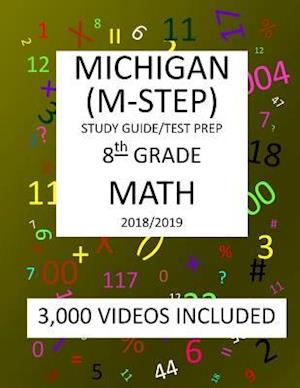 8th Grade MICHIGAN M-STEP 2019 MATH Test Prep