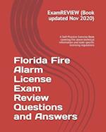 Florida Fire Alarm License Exam Review Questions and Answers