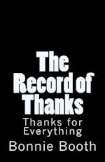The Record of Thanks