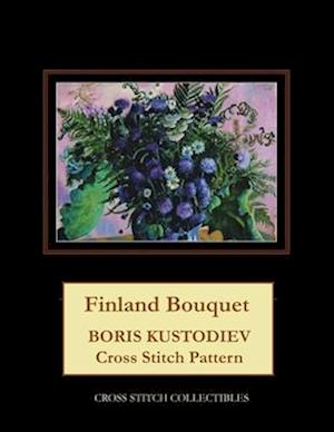 Finland Bouquet: Boris Kustodiev Cross Stitch Pattern