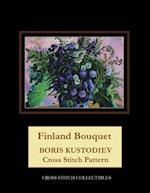 Finland Bouquet: Boris Kustodiev Cross Stitch Pattern 