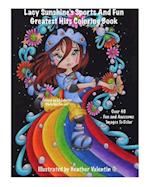 Lacy Sunshine's Sports and Fun Greatest Hits Coloring Book