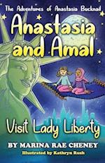 Anastasia and Amal Visit Lady Liberty