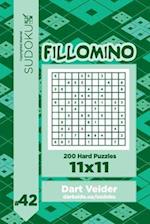 Sudoku Fillomino - 200 Hard Puzzles 11x11 (Volume 42)