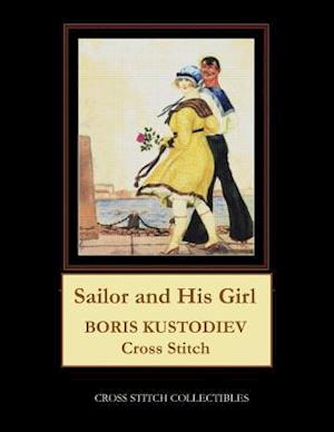 Sailor and His Girl: Boris Kustodiev Cross Stitch Pattern