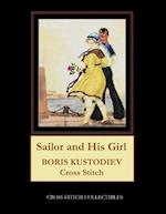 Sailor and His Girl: Boris Kustodiev Cross Stitch Pattern 