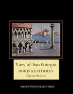 View of San Giorgio: Boris Kustodiev Cross Stitch Pattern 