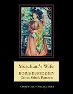 Merchant's Wife: Boris Kustodiev Cross Stitch Pattern 