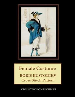 Female Costume: Boris Kustodiev Cross Stitch Pattern