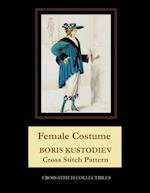 Female Costume: Boris Kustodiev Cross Stitch Pattern 