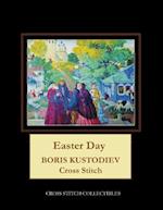 Easter Day: Boris Kustodiev Cross Stitch Pattern 