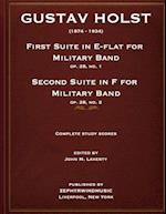 Holst First Suite in E-flat and Second Suite in F Study Scores