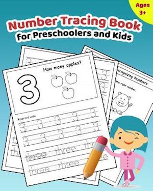 Number Tracing Book for Preschoolers and Kids