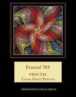 Fractal 703: Fractal Cross Stitch Pattern 