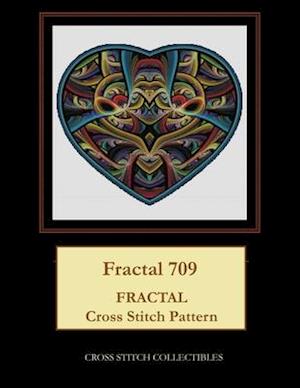 Fractal 709: Fractal Cross Stitch Pattern