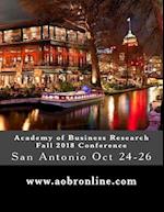 Academy of Business Research Fall 2018 Conference