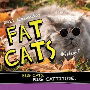 2021 Fat Cats Wall Calendar