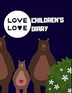 Love Children's Diary