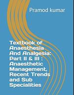Textbook of Anaesthesia and Analgesia