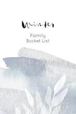 Winter Family Bucket List