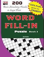Word Fill-In Puzzle Book 3