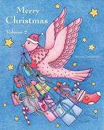 Merry Christmas - Volume 2: a beautiful Christmas Adult Coloring Book for Relaxation 