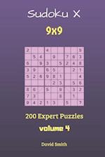 Sudoku X - 200 Expert Puzzles Vol.4