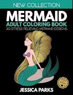 Mermaid Adult Coloring Book