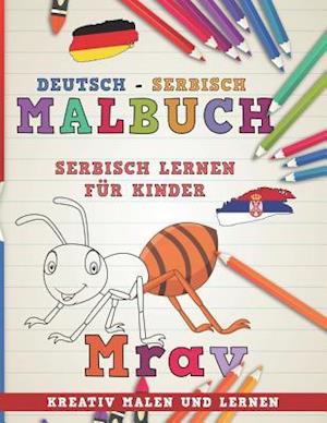 Malbuch Deutsch - Serbisch I Serbisch Lernen F