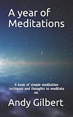 A Year of Meditations