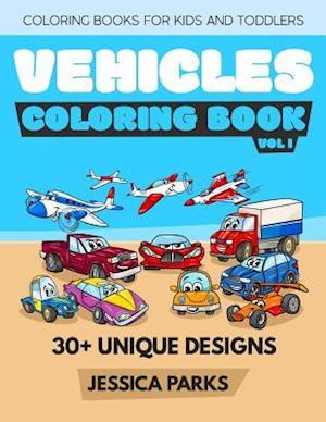 Vehicles Coloring Book