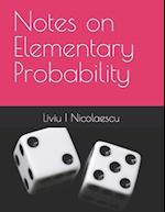 Notes on Elementary Probability